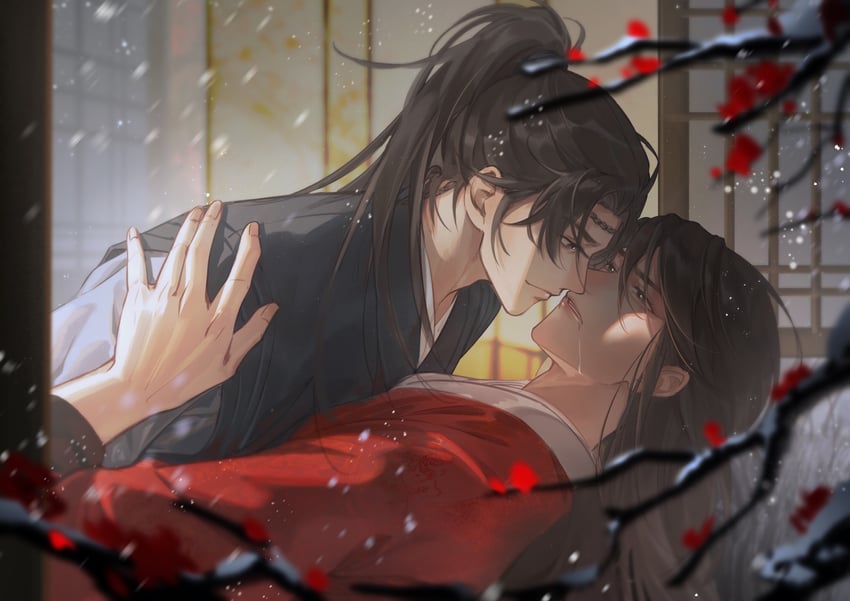 shen zechuan and xiao chiye (qiang jin jiu) drawn by huiii_0209