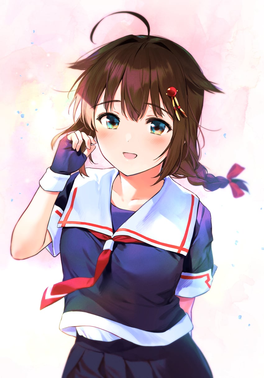 shigure and shigure kai ni (kantai collection) drawn by umakuchi_shouyu