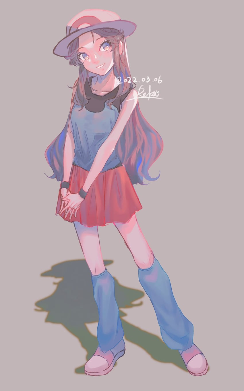 leaf (pokemon and 1 more) drawn by r.aka.