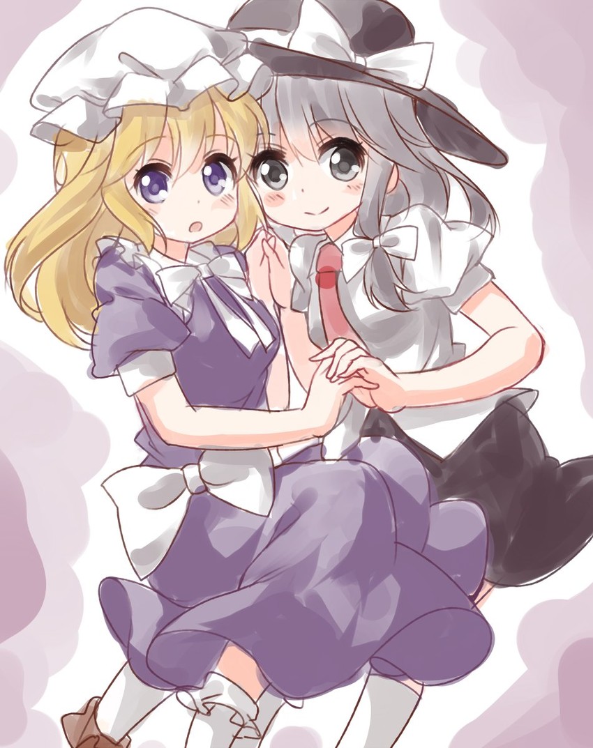 usami renko and maribel hearn (touhou) drawn by ruu_(tksymkw)