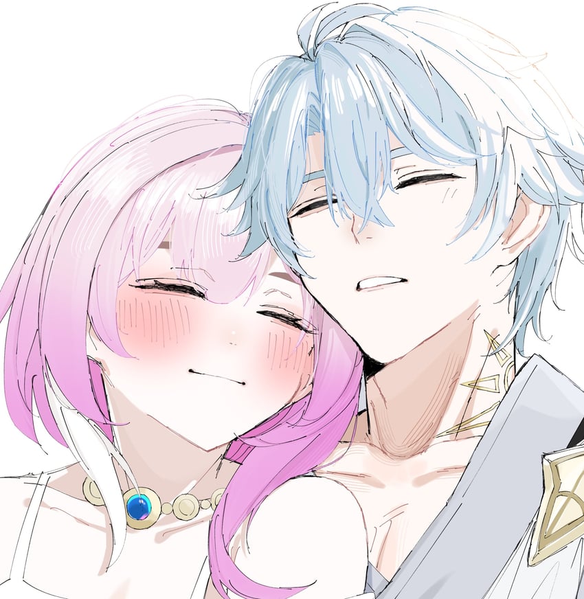 phainon and cyrene (honkai and 1 more) drawn by carrot_011