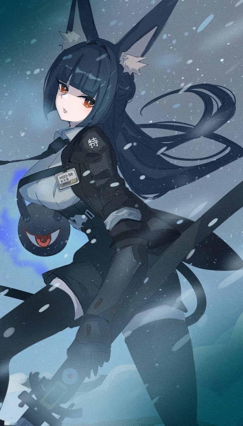 hoshimi miyabi and tailless (zenless zone zero) drawn by ayumi_(ayumi05888572)