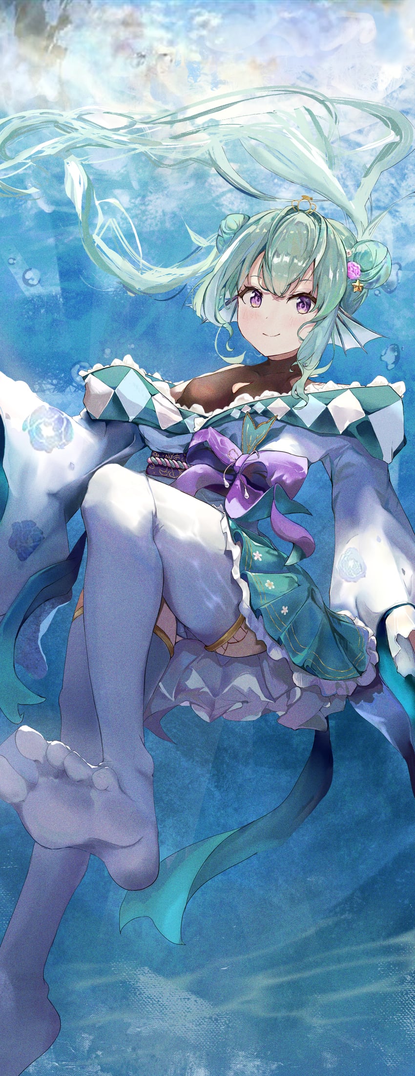 finana ryugu (nijisanji and 1 more) drawn by i!roha