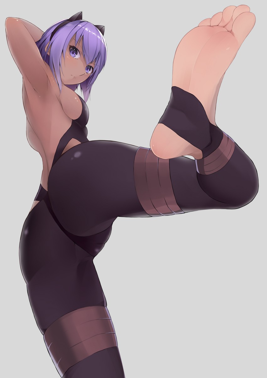 hassan of serenity (fate and 2 more) drawn by ju_yorimoto_(ranten_yume)