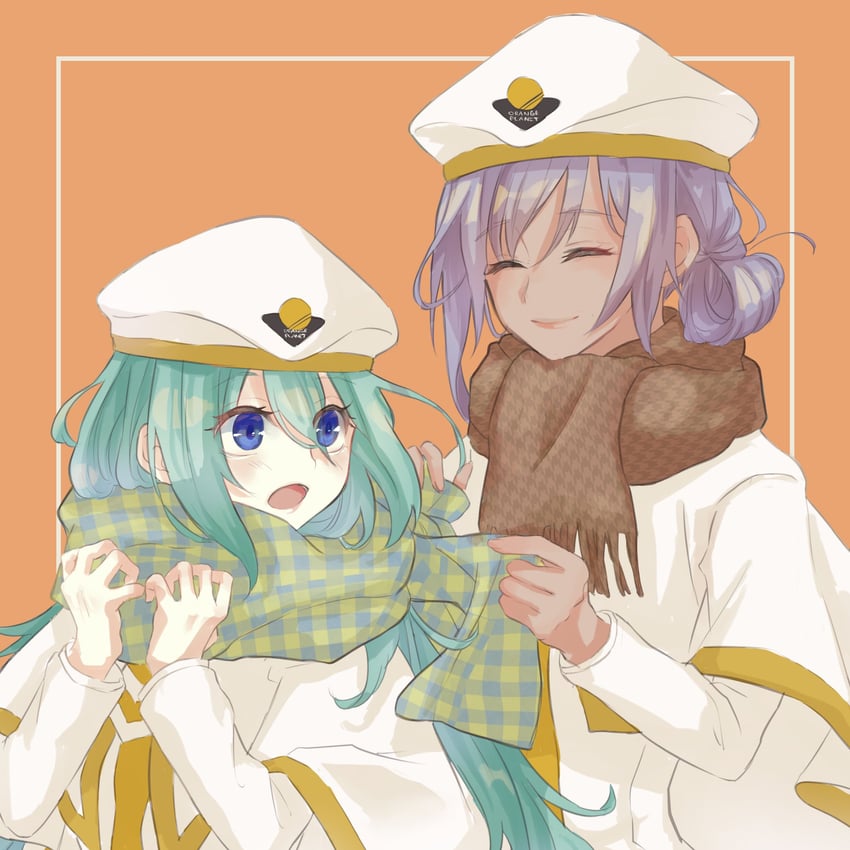 alice carroll and athena glory (aria) drawn by kiri_meee