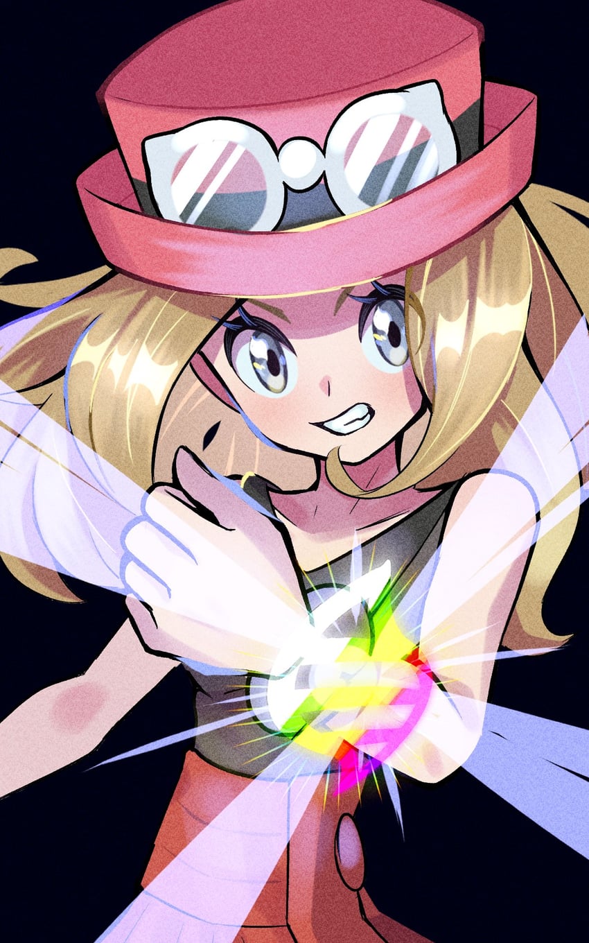serena (pokemon and 1 more) drawn by inana_umi