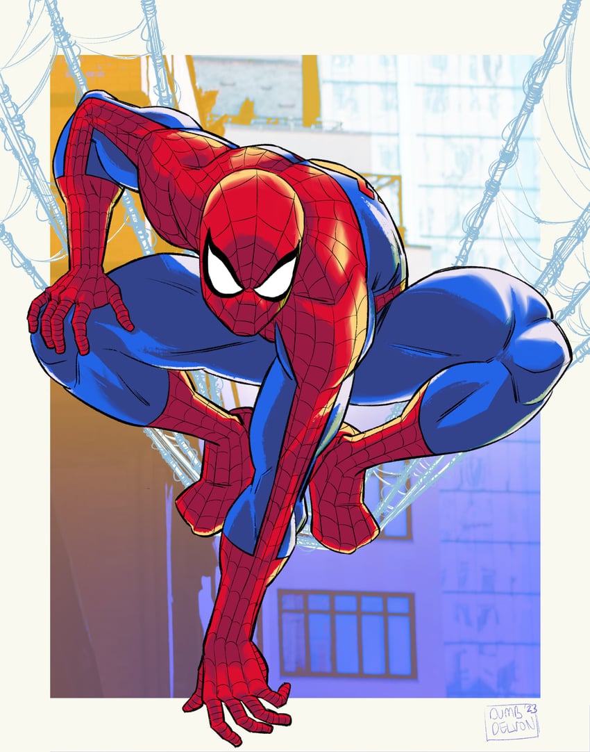spider-man (marvel and 1 more) drawn by dumbdelvon