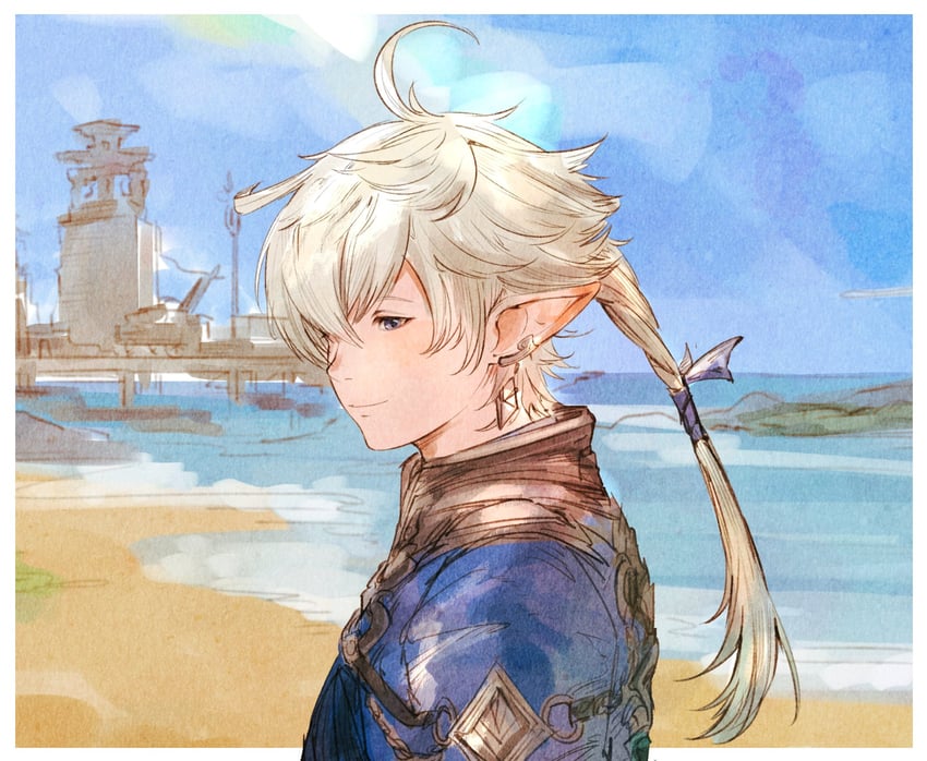 alphinaud leveilleur (final fantasy and 1 more) drawn by hutaba_0718