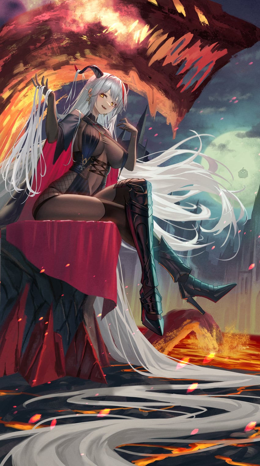 manjuu and aegir (azur lane) drawn by soyogi_iori_(ioriwu8)