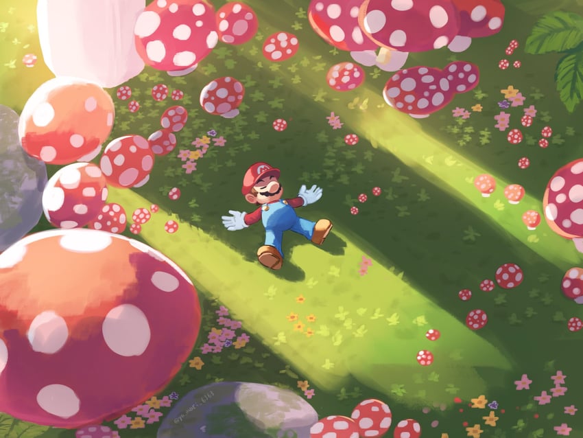 mario (mario and 1 more) drawn by ya_mari_6363