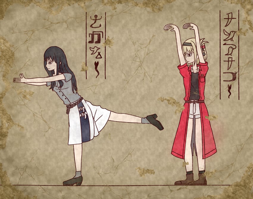 nishikigi chisato and inoue takina (lycoris recoil) drawn by kita_(7kita)