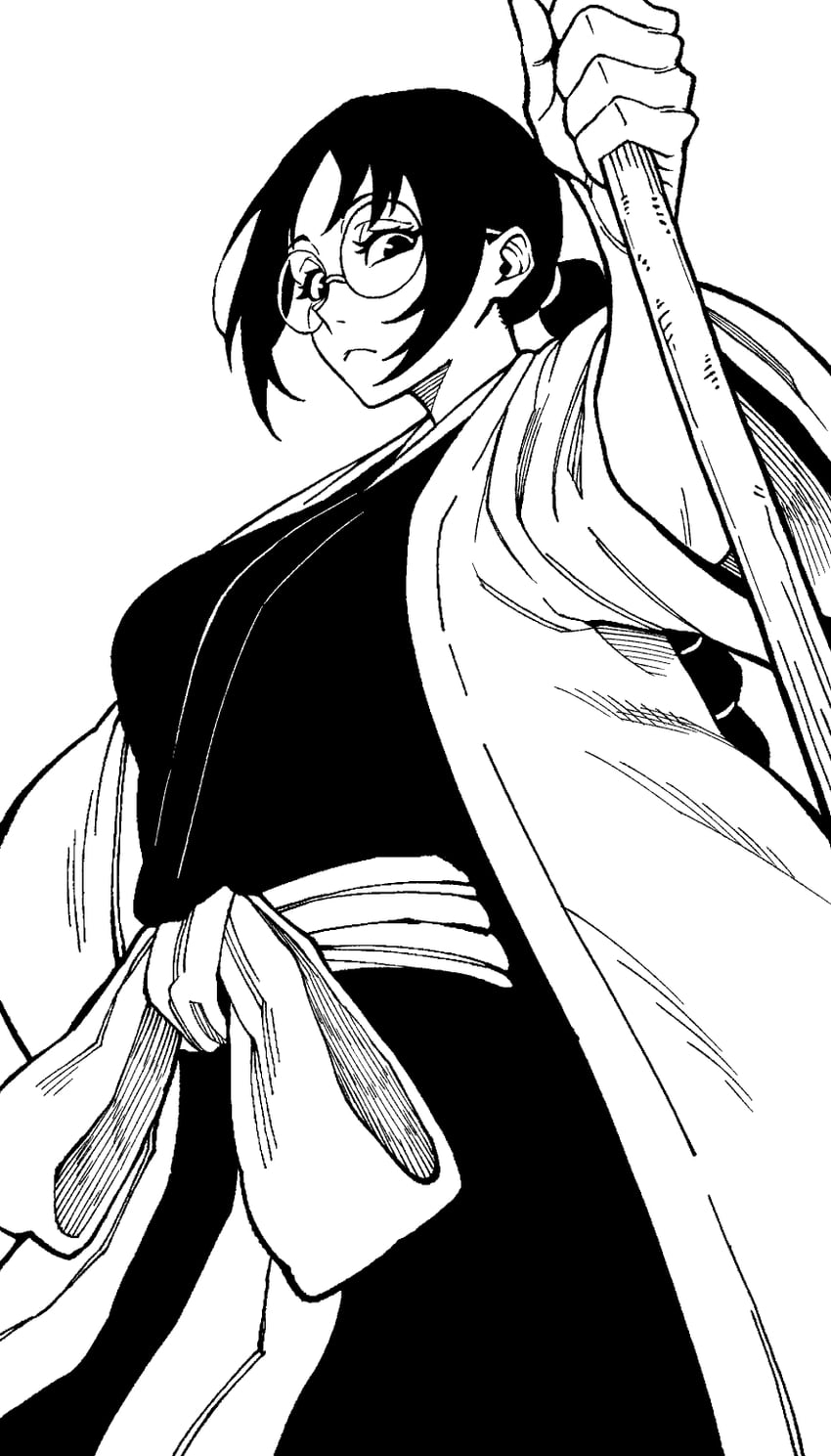 katori batsuunsai (bleach and 1 more) drawn by websake