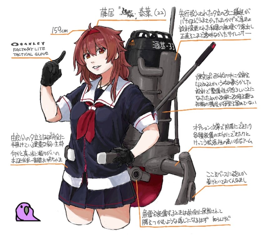 shiratsuyu and shiratsuyu kai ni (kantai collection) drawn by tsukigime
