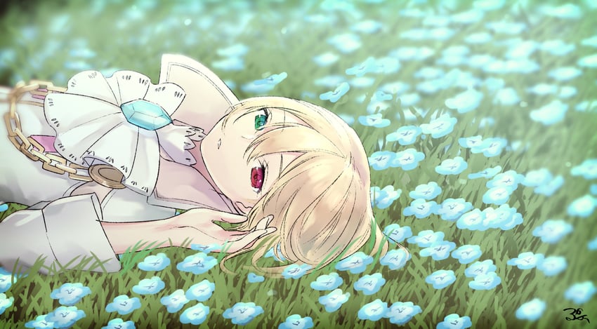 iris blanche (rune factory and 1 more) drawn by puchiman