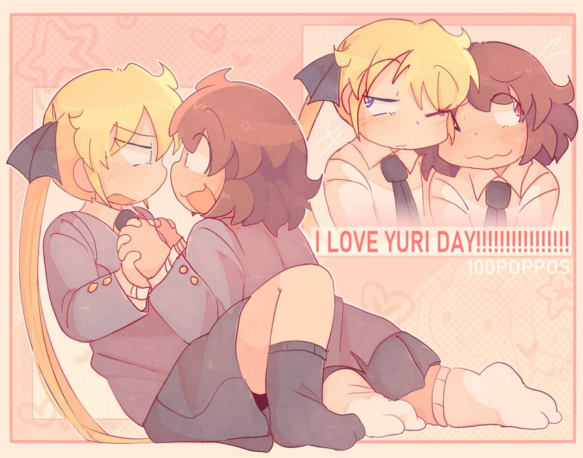 sonya and oribe yasuna (kill me baby) drawn by poppos