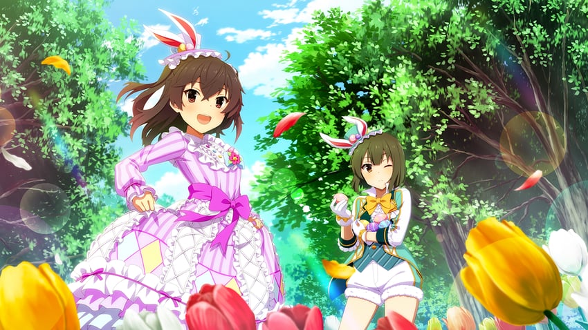 asakura mihono and ban tsugumi (toji no miko and 1 more)