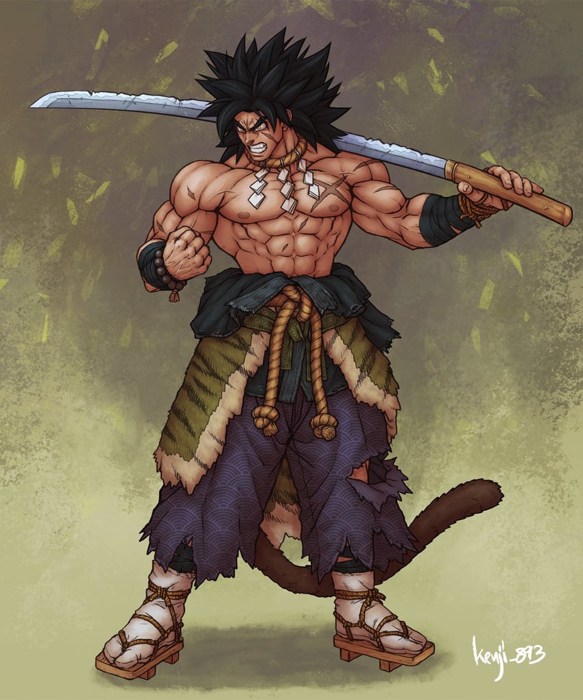 broly (dragon ball and 1 more) drawn by guillem_dauden