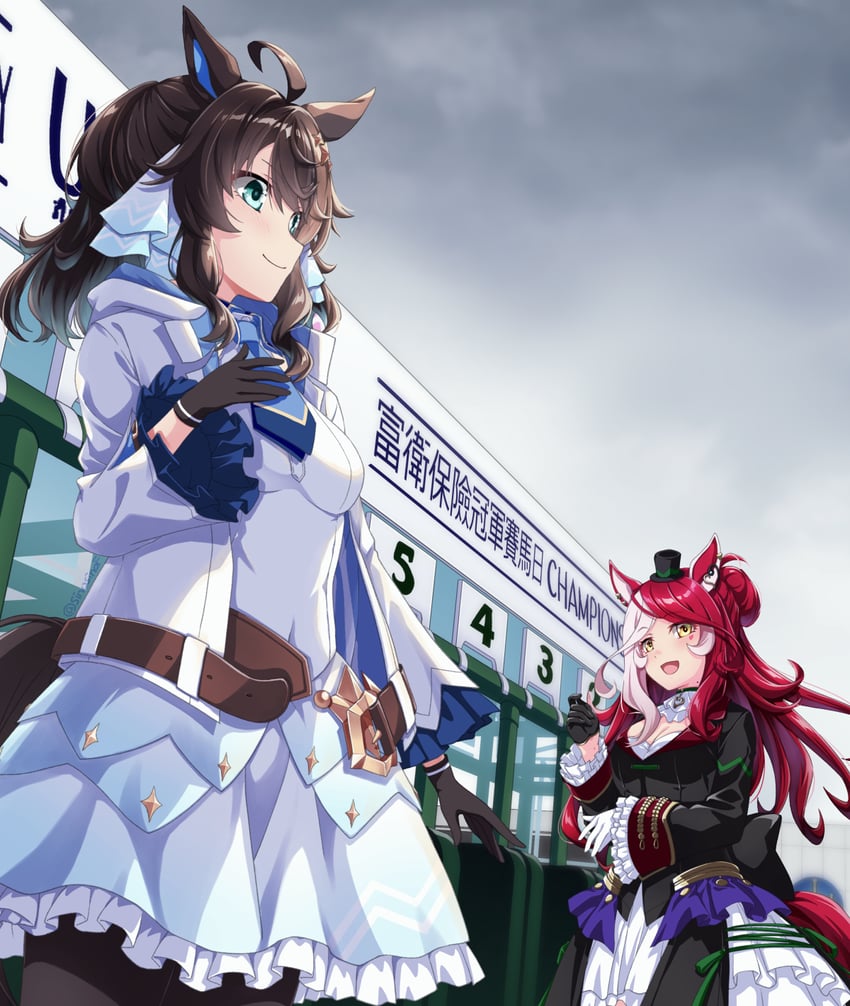 daring tact and loves only you (umamusume) drawn by shinohara_shinome