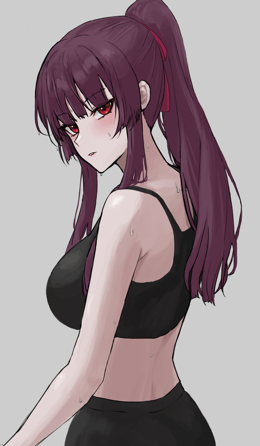 wa2000 and makiatto (girls' frontline and 1 more) drawn by hanser
