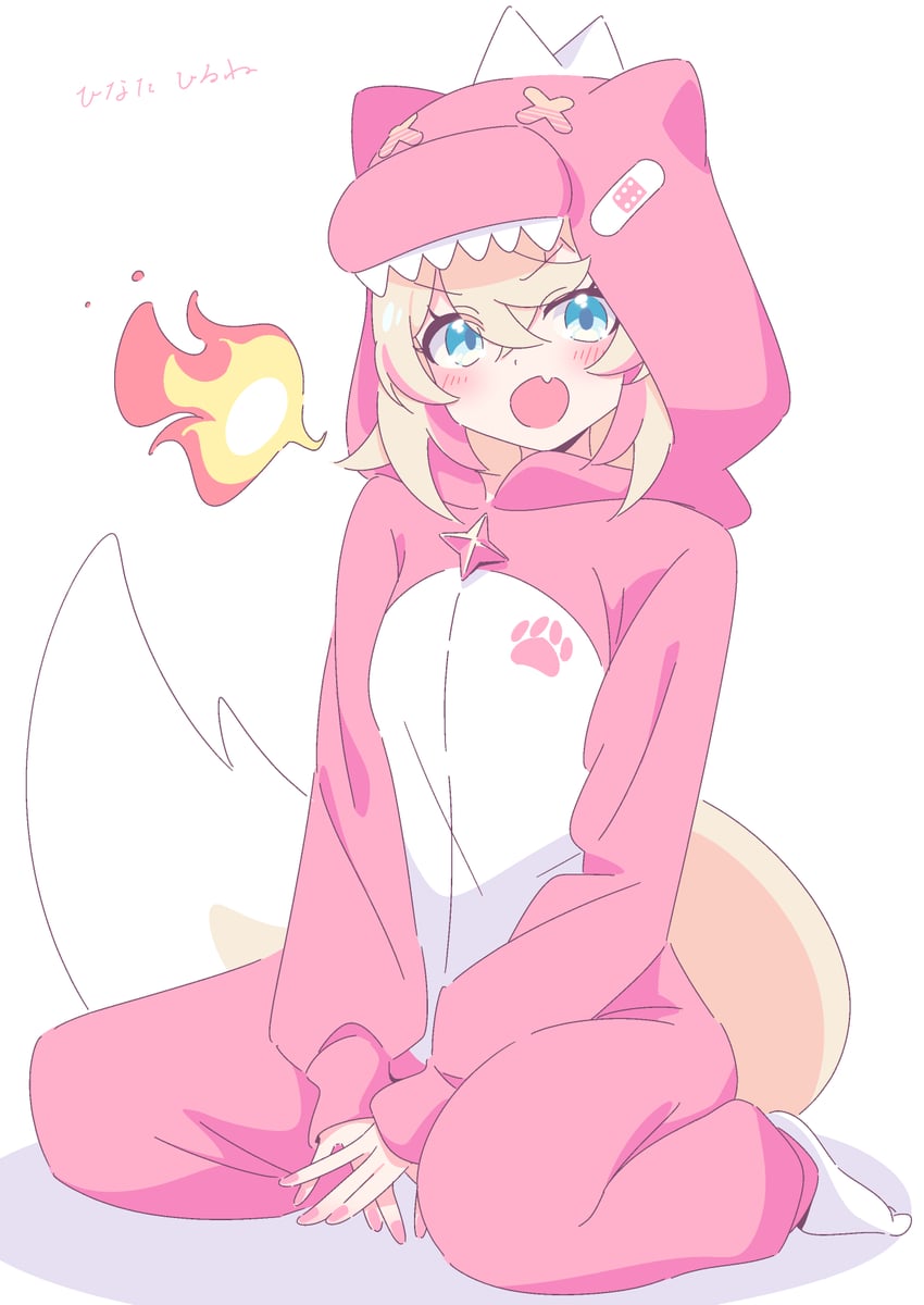 mococo abyssgard (hololive and 1 more) drawn by hinata_hirune