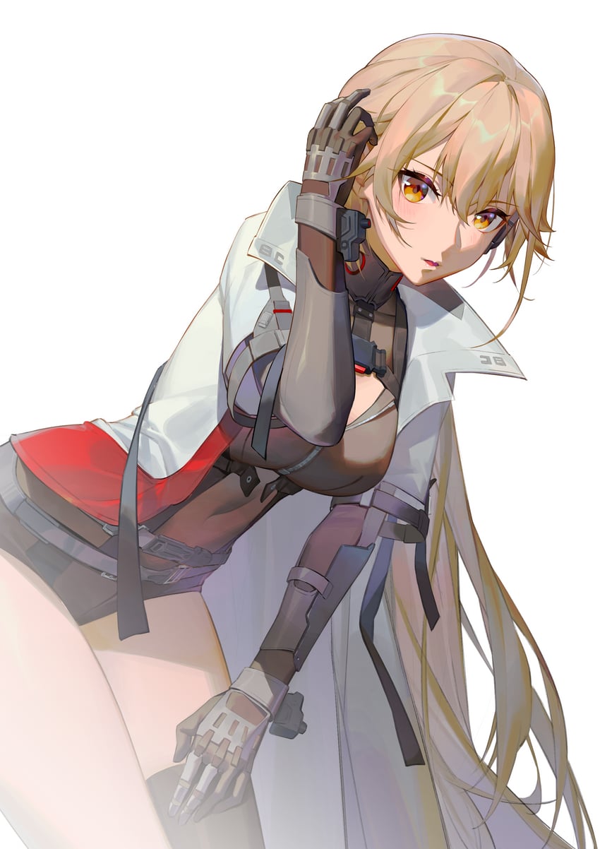 ots-14 and groza (girls' frontline and 1 more) drawn by ren_huozhe