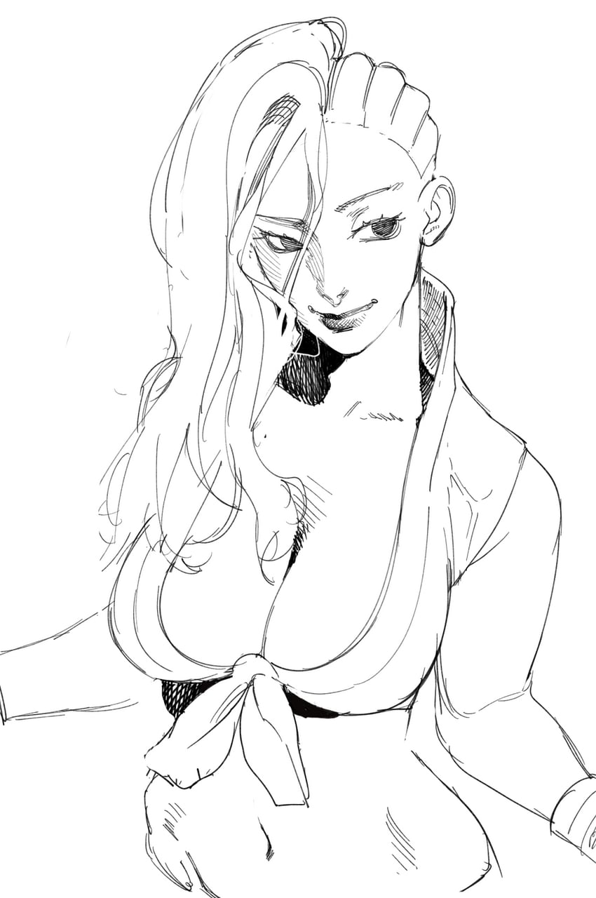 laura matsuda (street fighter and 1 more) drawn by conto