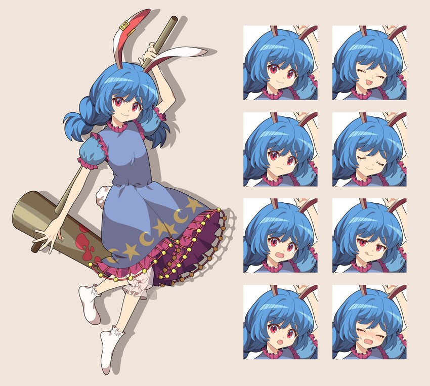 seiran (touhou) drawn by 4rion