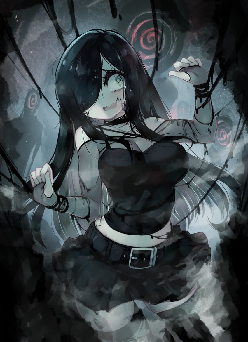 aria wintermint (the crawling city) drawn by parororo