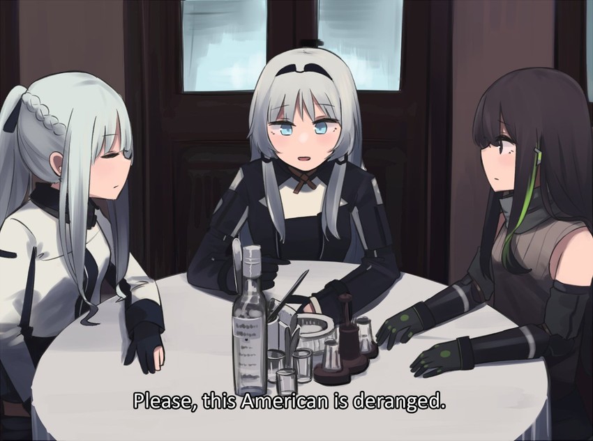 ak-12, an-94, and m4a1 (girls' frontline) drawn by hinami047