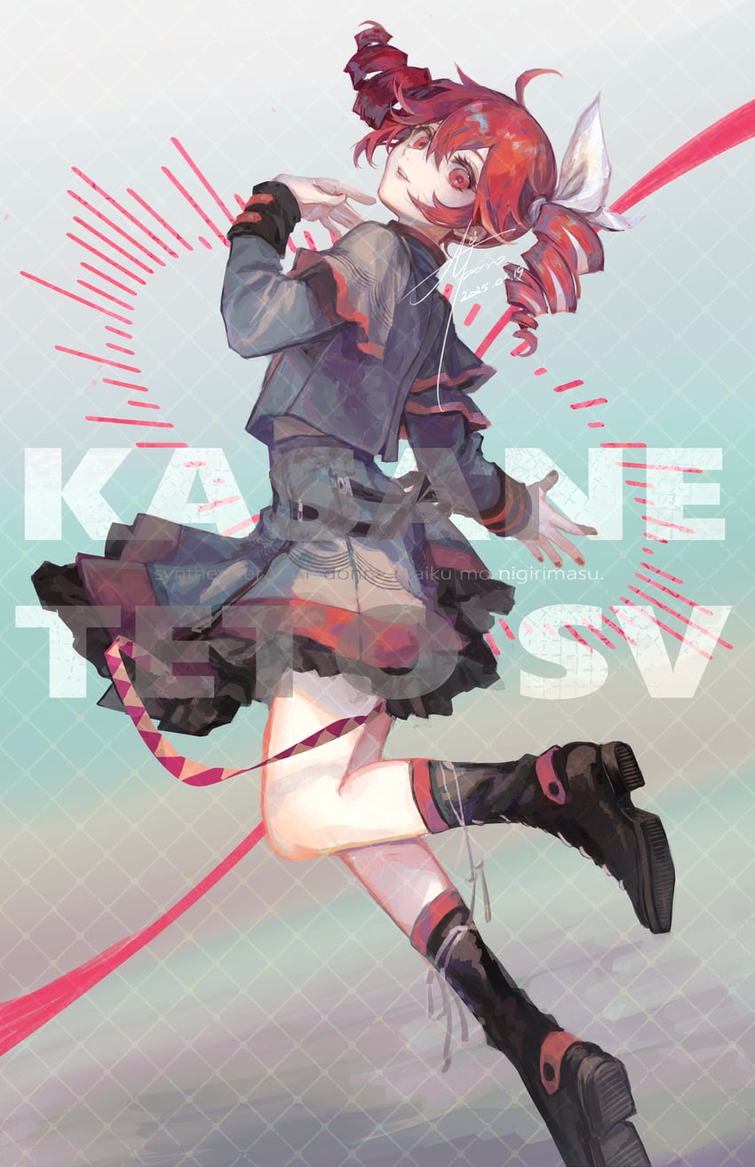 kasane teto (utau and 1 more) drawn by gensou_aporo