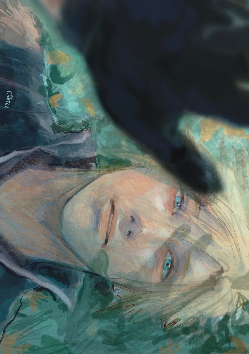 cloud strife (final fantasy and 2 more) drawn by canteatea