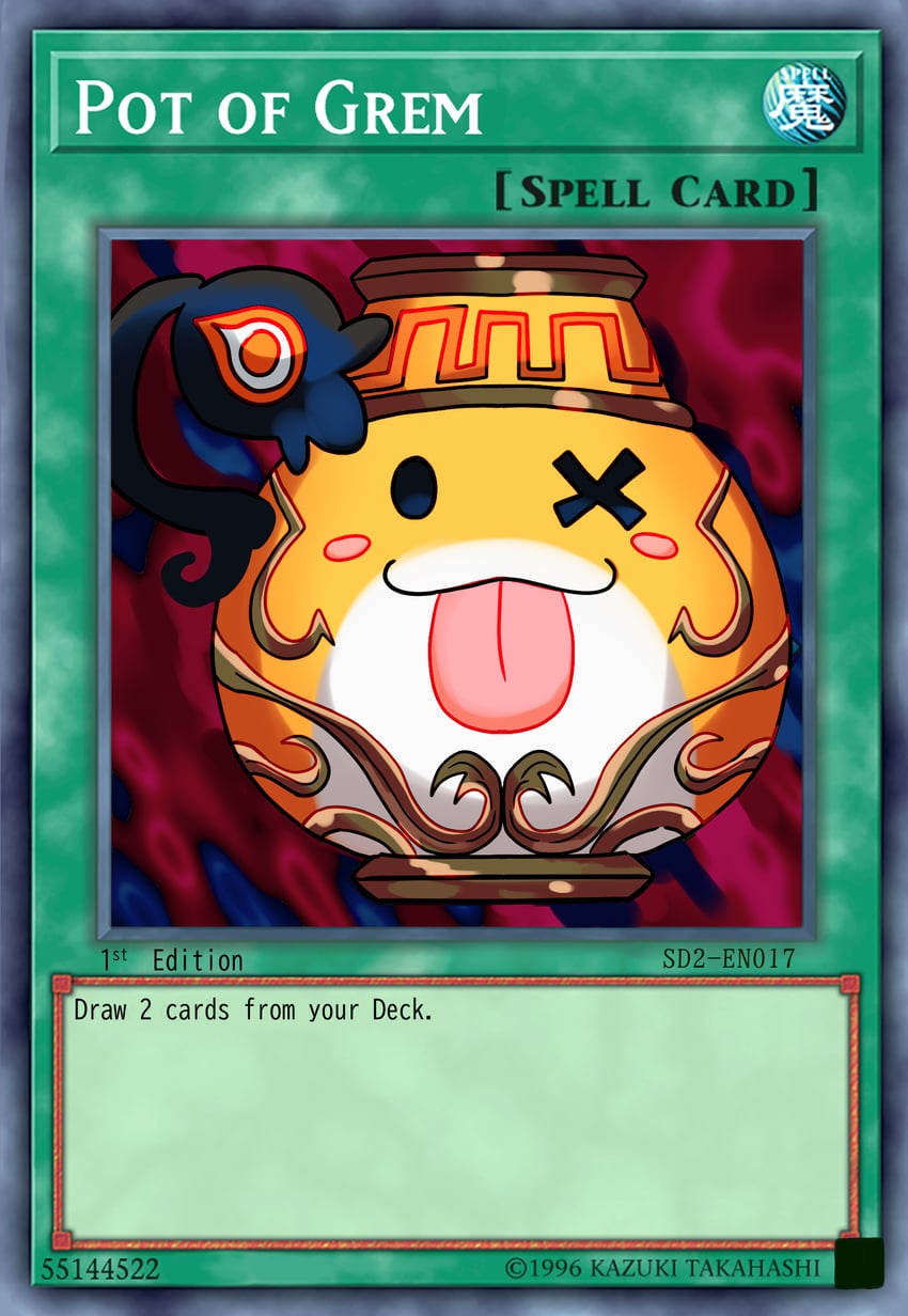 grem and pot of greed (hololive and 3 more) drawn by miku_(mikururun)