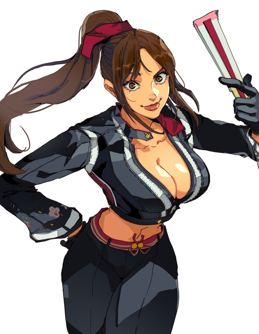 shiranui mai (street fighter and 3 more) drawn by isaacchief300