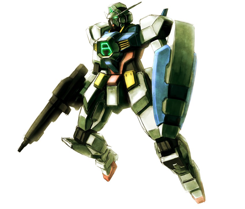 gundam age-1 and gundam age-1 normal (gundam and 1 more) drawn by banchengping@126