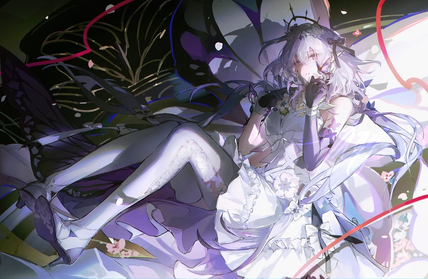 castorice (honkai and 1 more) drawn by mors_gn