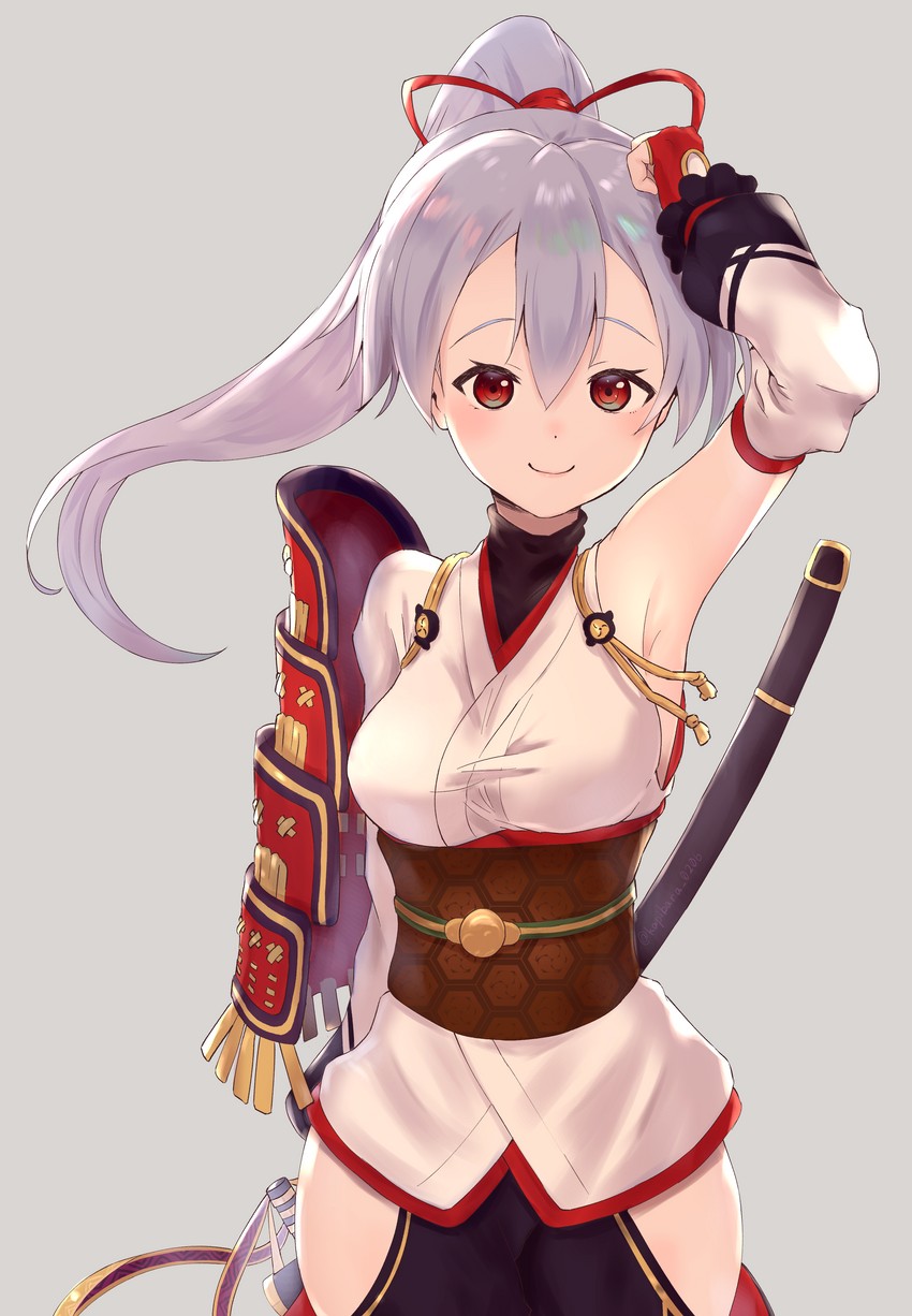 tomoe gozen (fate and 1 more) drawn by tsukiyo_kapibara