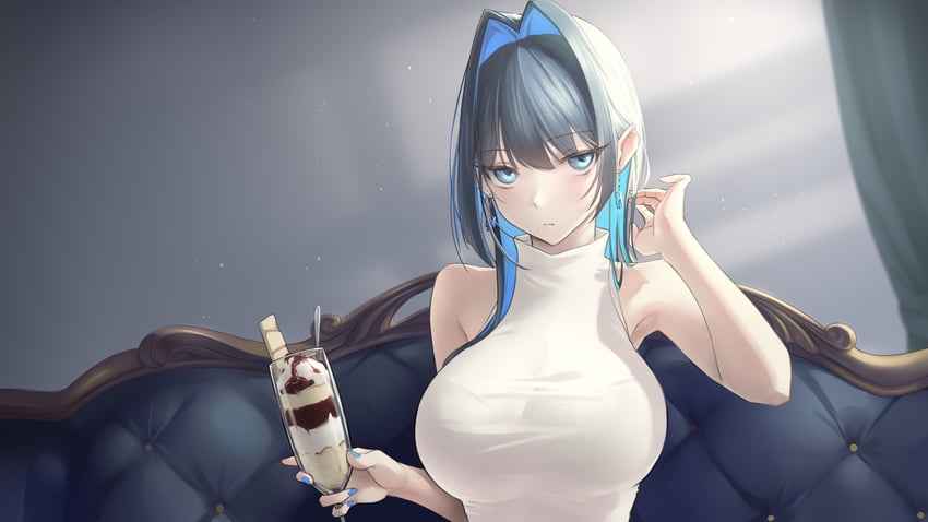 ouro kronii (hololive and 1 more) drawn by somebody_(leiking00)
