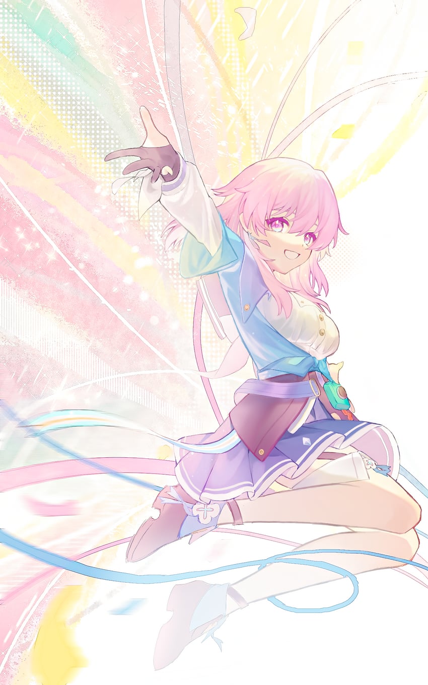 march 7th (honkai and 1 more) drawn by starsling
