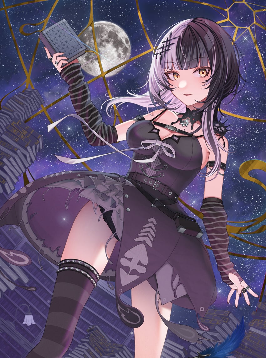 shiori novella and yorick (hololive and 1 more) drawn by yukinashi