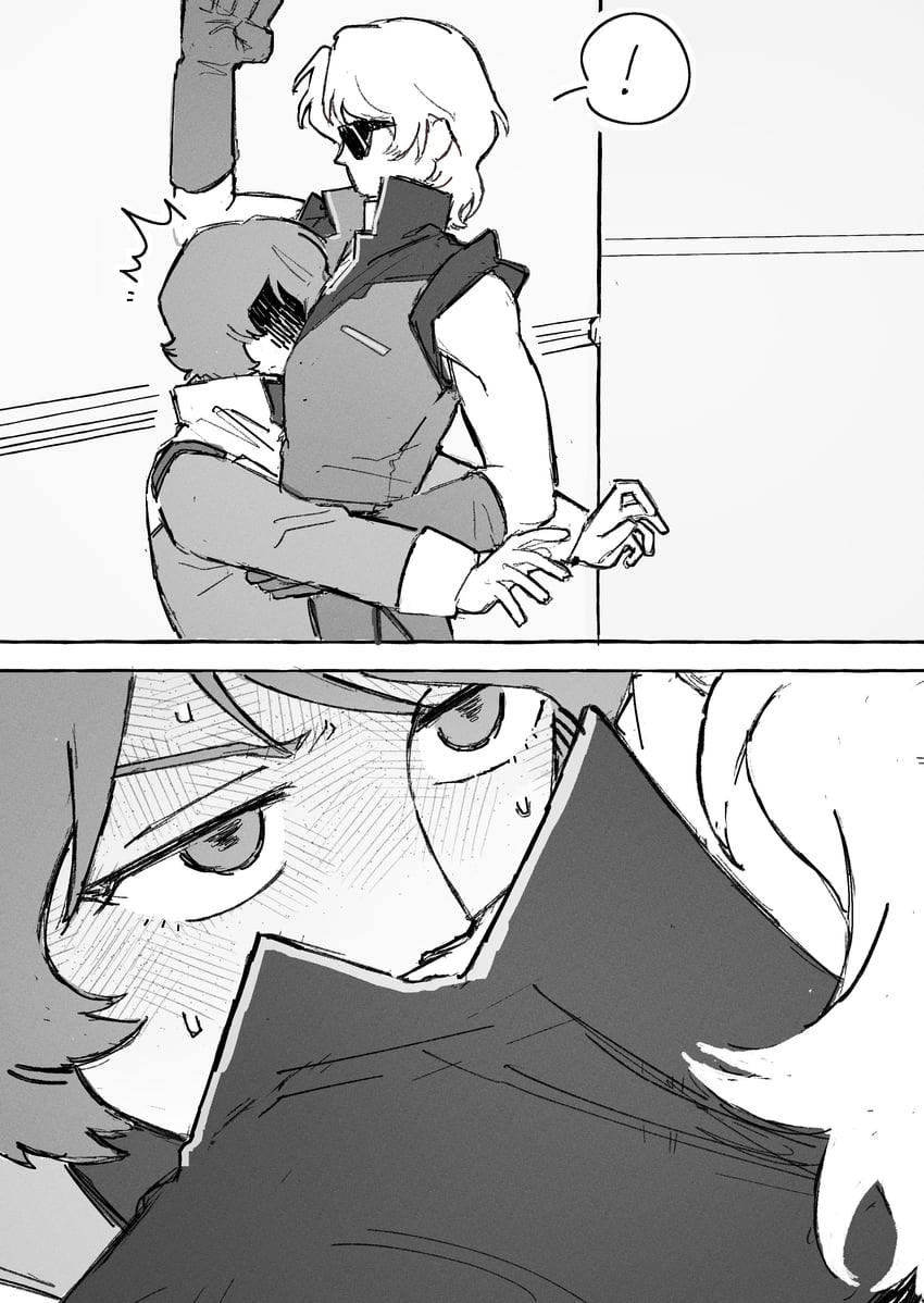 kamille bidan and quattro bajeena (gundam and 1 more) drawn by gigantea_pp