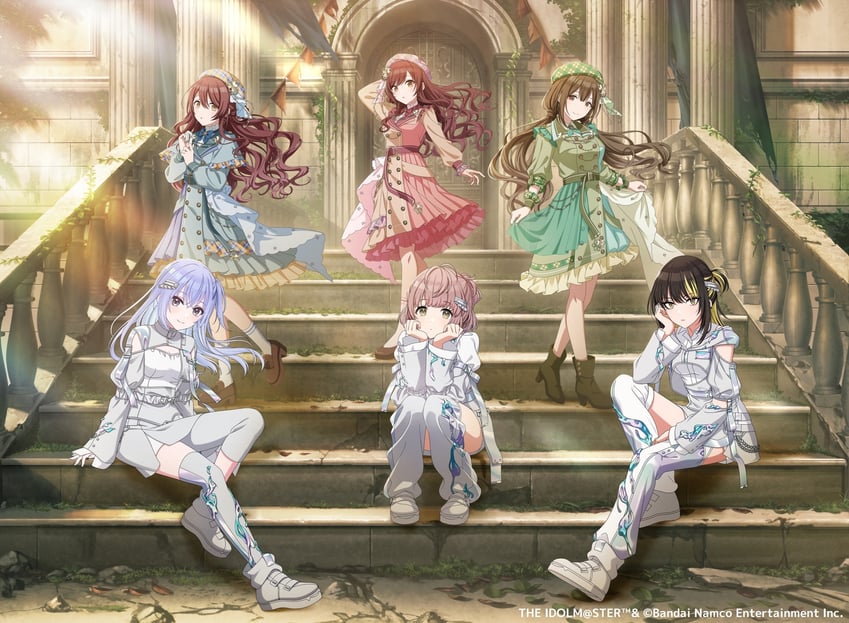 osaki amana, kuwayama chiyuki, osaki tenka, ikaruga luca, suzuki hana, and 1 more (idolmaster and 1 more)
