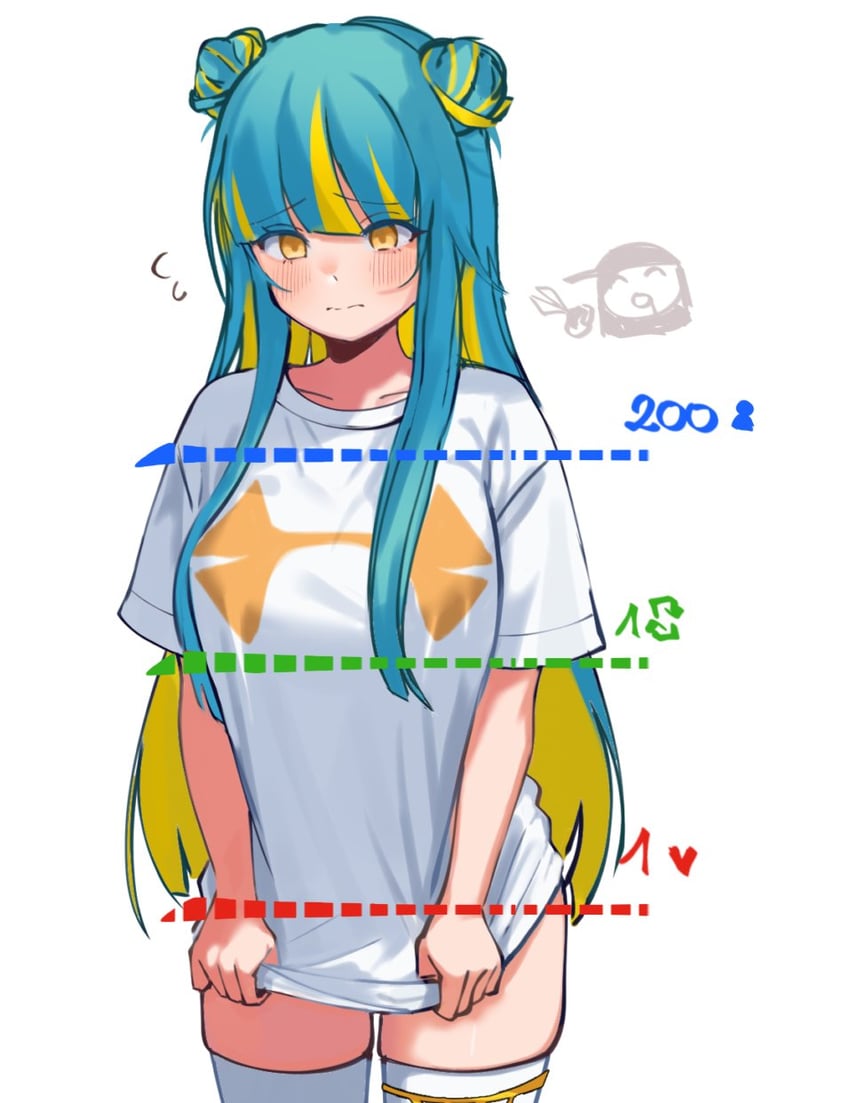 yi xi and feng yi (synthesizer v and 1 more) drawn by tsui55