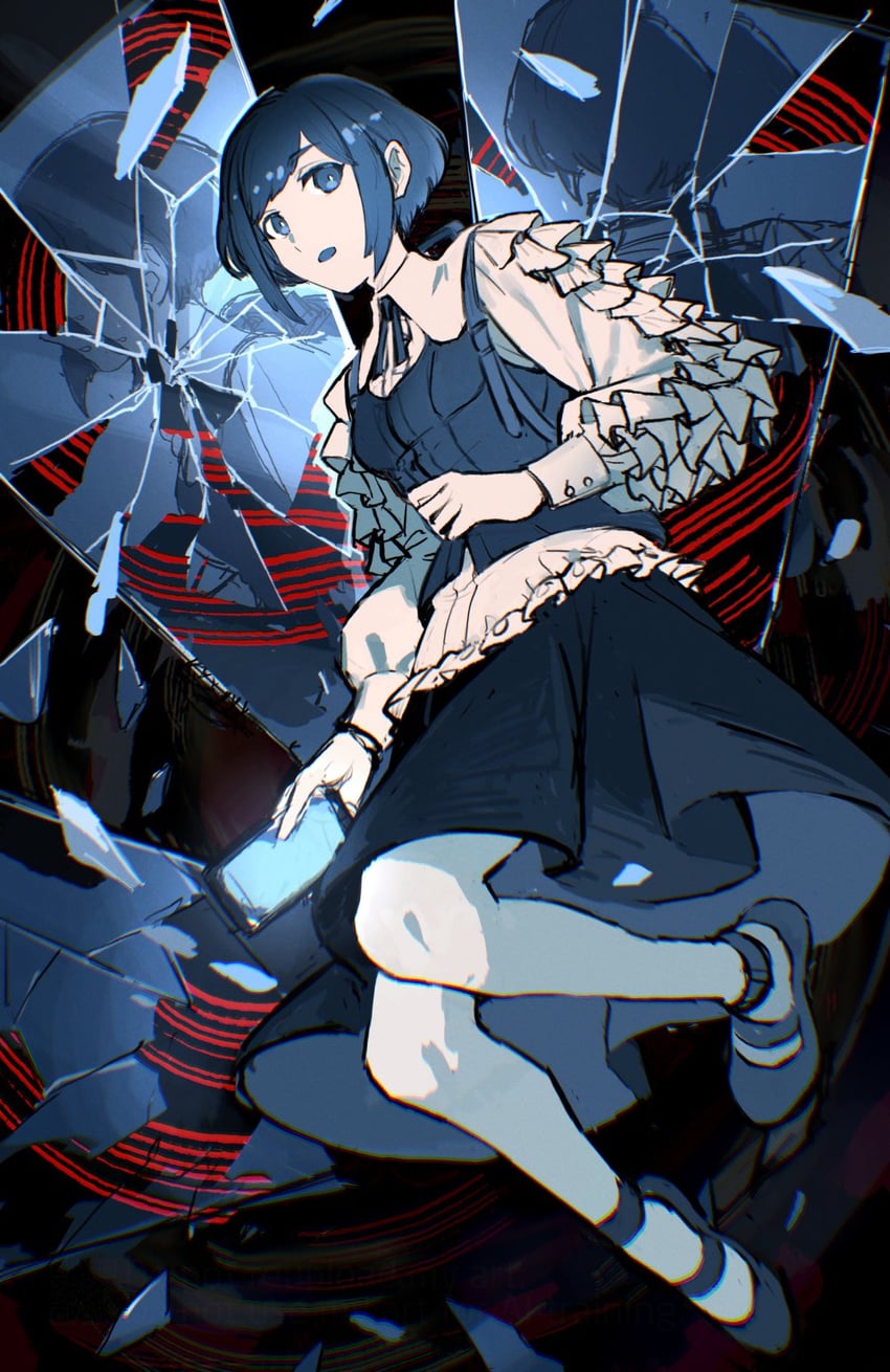 fukurai azami (toshi densetsu kaitai center) drawn by saida_(ohda_ooda)