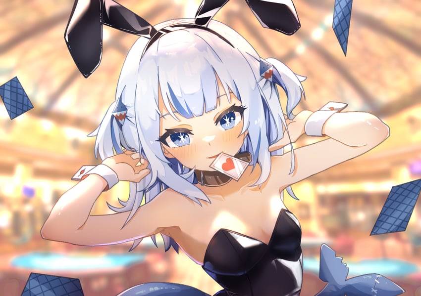 gawr gura (hololive and 1 more) drawn by 8_nana_usagi