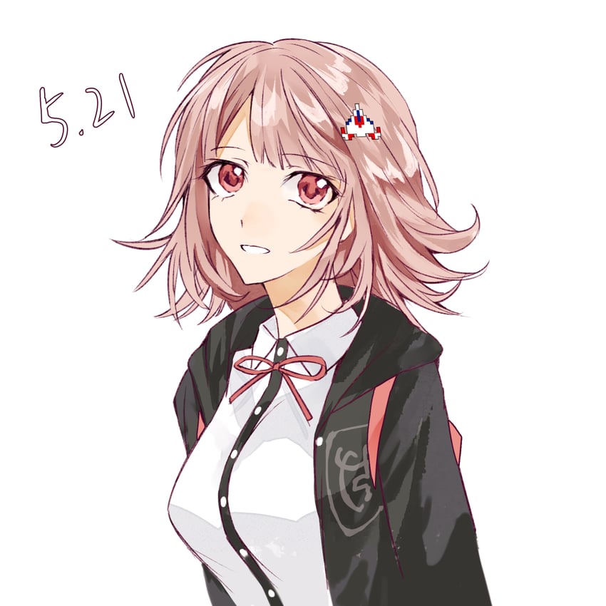 nanami chiaki (danganronpa and 2 more) drawn by nightglow_(user_hjnj3734)