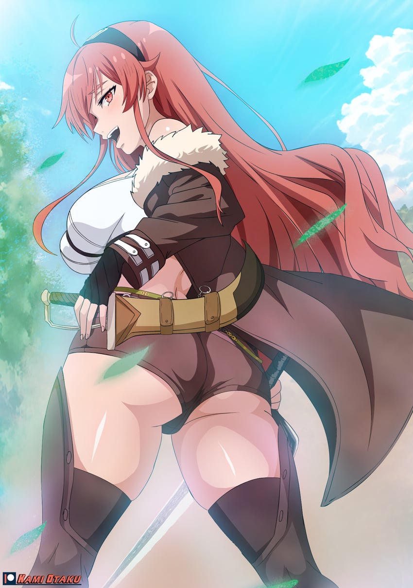 eris greyrat (mushoku tensei) drawn by kami_otaku