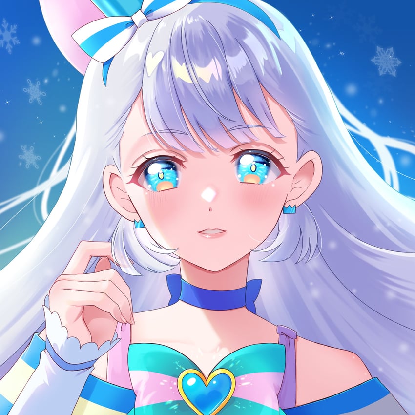 nekoyashiki yuki and cure nyammy (precure and 1 more) drawn by fujisaki_star