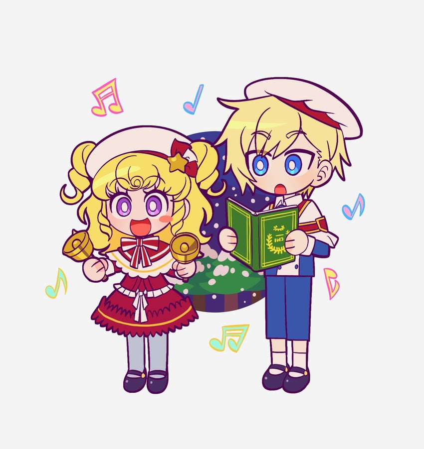 yumekawa yui and yumekawa shogo (pretty series and 2 more) drawn by lau_(laustar30)