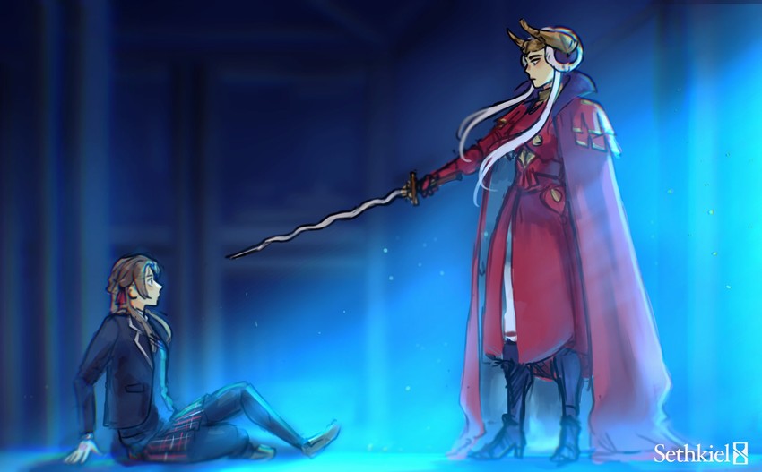 edelgard von hresvelg (fate and 3 more) drawn by sethkiel