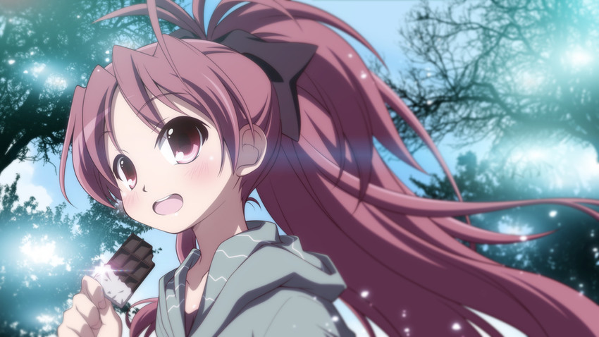 sakura kyoko (mahou shoujo madoka magica) drawn by izumi_bell